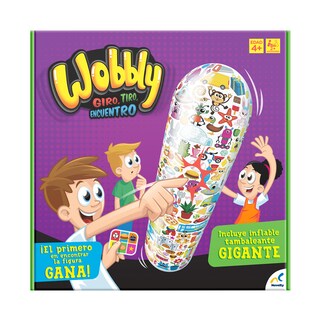Foto 4 | Juego De Mesa Infantil Wobbly Caja Cartón