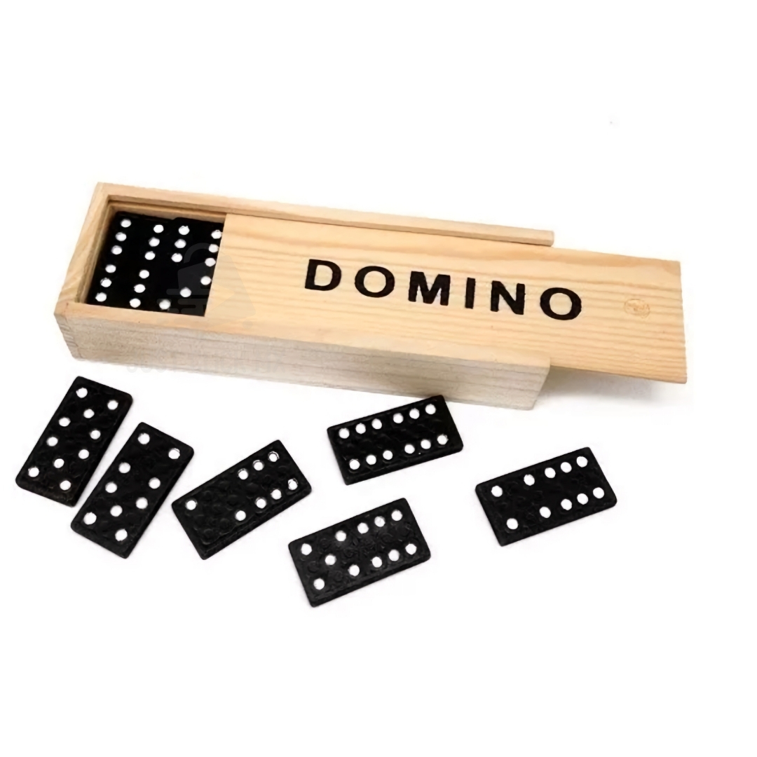 Juego de Dominó Clásico JustClick MX de Madera