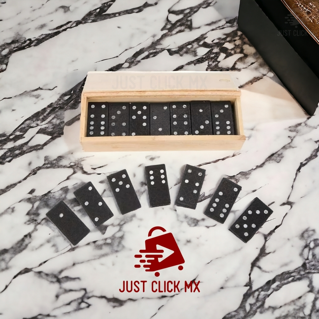 Foto 7 pulgar | Juego de Dominó Clásico JustClick MX de Madera