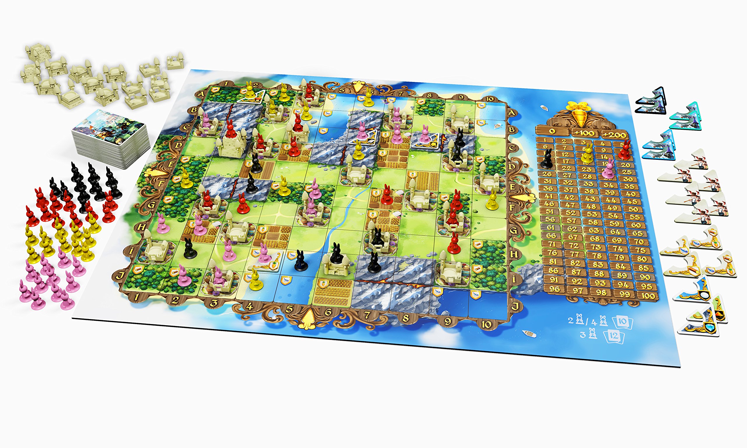 Foto 3 pulgar | Juego de Mesa Iello Bunny Kingdom Strategy para 2-4 Jugadores Mayores de 14 Años - Venta Internacional