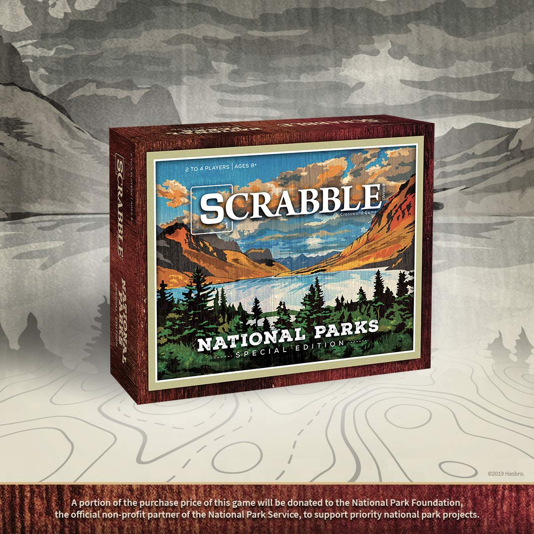 Foto 6 | Juego de Scrabble Usapoly National Parks Edition con 100 Fichas - Venta Internacional
