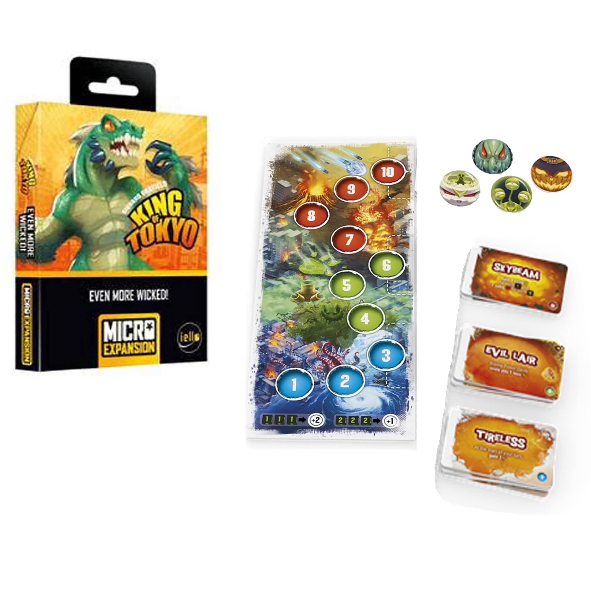 Foto 1 | Medidor de Maldad Iello King Of Tokyo de Micro Expansión - Venta Internacional