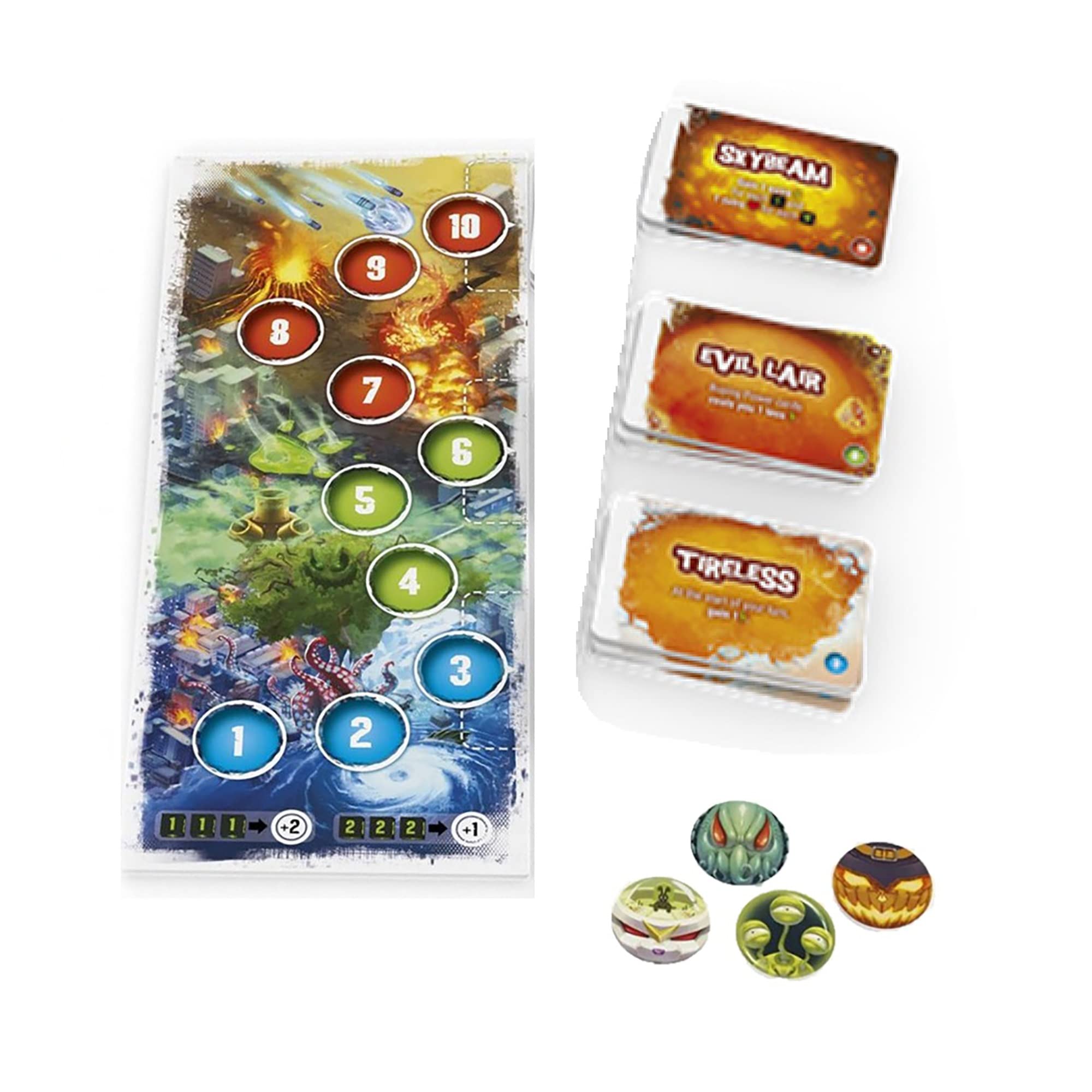Foto 4 | Medidor de Maldad Iello King Of Tokyo de Micro Expansión - Venta Internacional