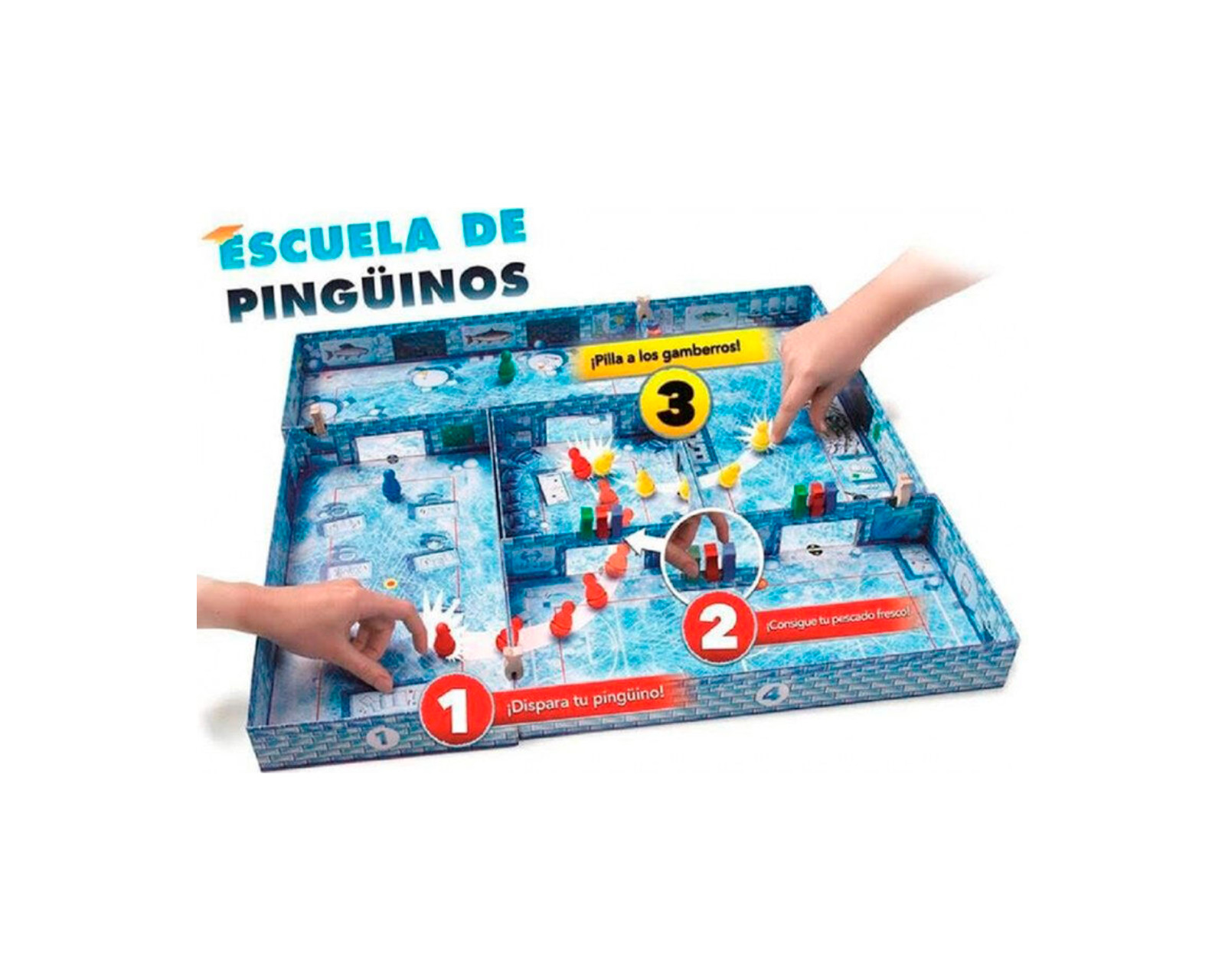 Foto 3 pulgar | Juego De Mesa Escuela De Pingüinos Edicion Kinderspiele