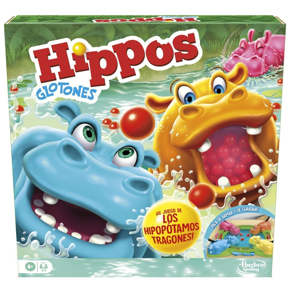Foto 1 | Juego De Mesa Hasbro Hippo Glotones