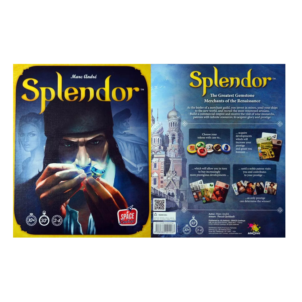 Foto 5 pulgar | Splendor El Juego De Mesa En Español