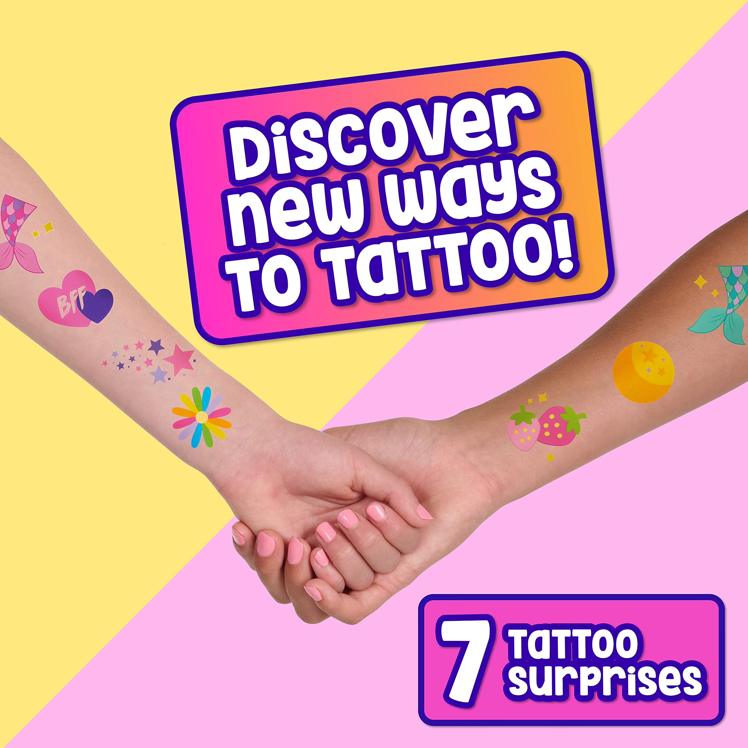 Foto 3 | Set De Tatuajes Wowwee Style Squad: 7 Días De Tatuajes Para Más De 8 Años - Venta Internacional.