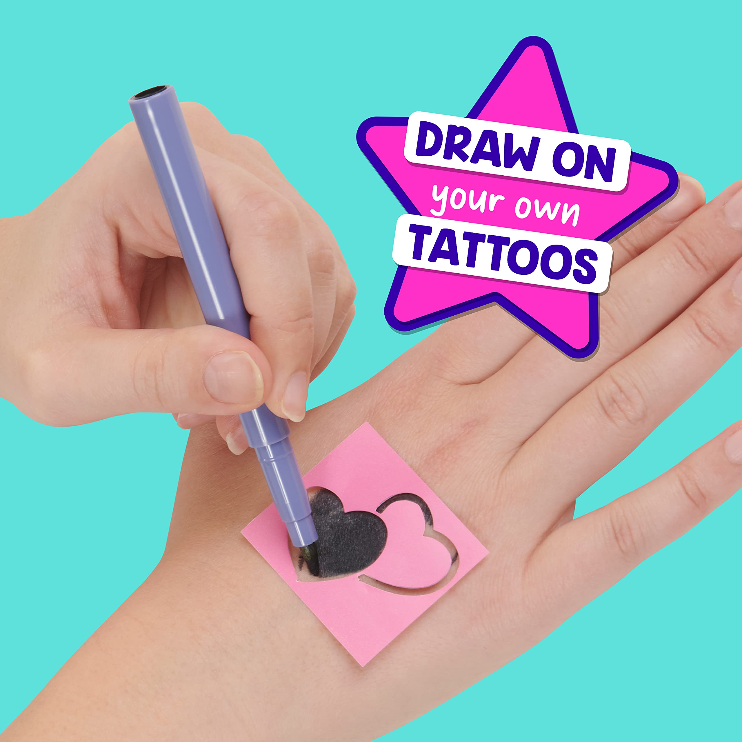 Foto 5 pulgar | Set De Tatuajes Wowwee Style Squad: 7 Días De Tatuajes Para Más De 8 Años - Venta Internacional.