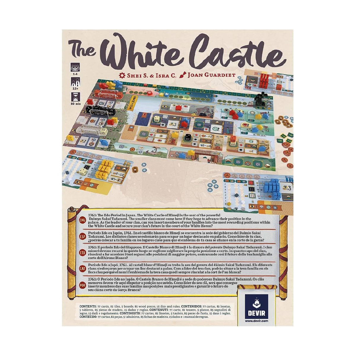 Foto 5 pulgar | The White Castle Juego De Mesa En Español
