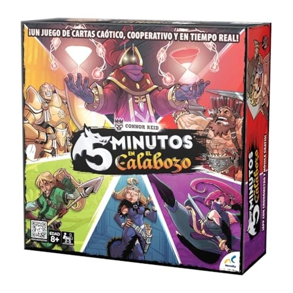 Foto 4 pulgar | Juego de Mesa 5 Minutos en el Calabozo Novelty