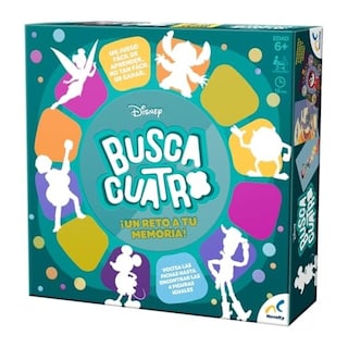 Foto 3 | Juegos De Memoria Disney Busca Cuatro