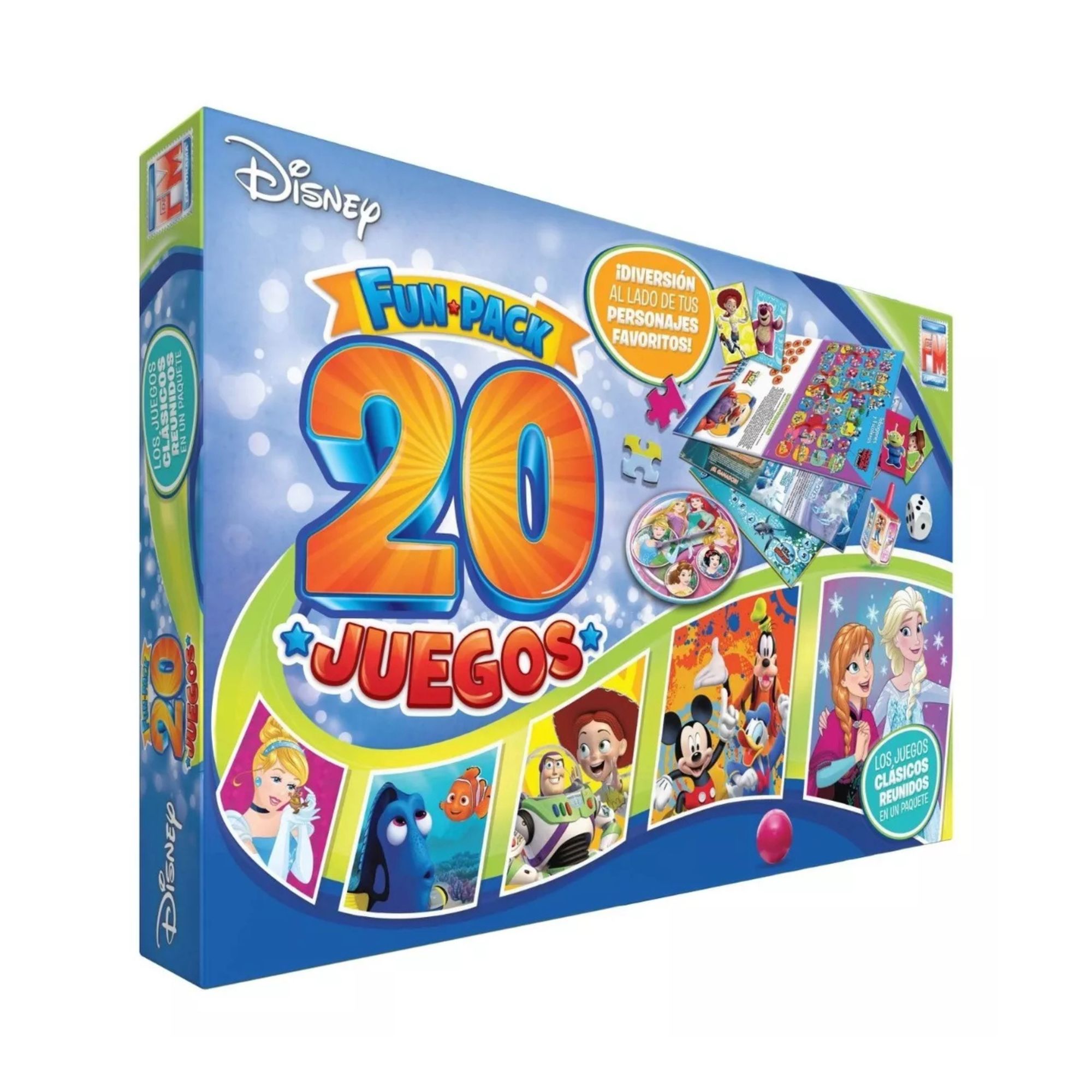 Foto 3 pulgar | Disney Fun Pack 20 Juegos De Mesa Fotorama