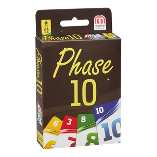 Foto 1 | Juego De Cartas Mattel Games Phase 10 Sequences Rummy Con 108 Cartas - Venta Internacional.