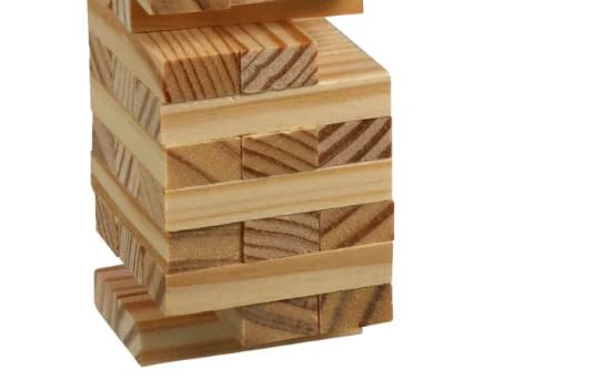 Foto 7 pulgar | Juego De Bloques De Madera Tumbling Tower Para Más De 1 Jugador - Venta Internacional.