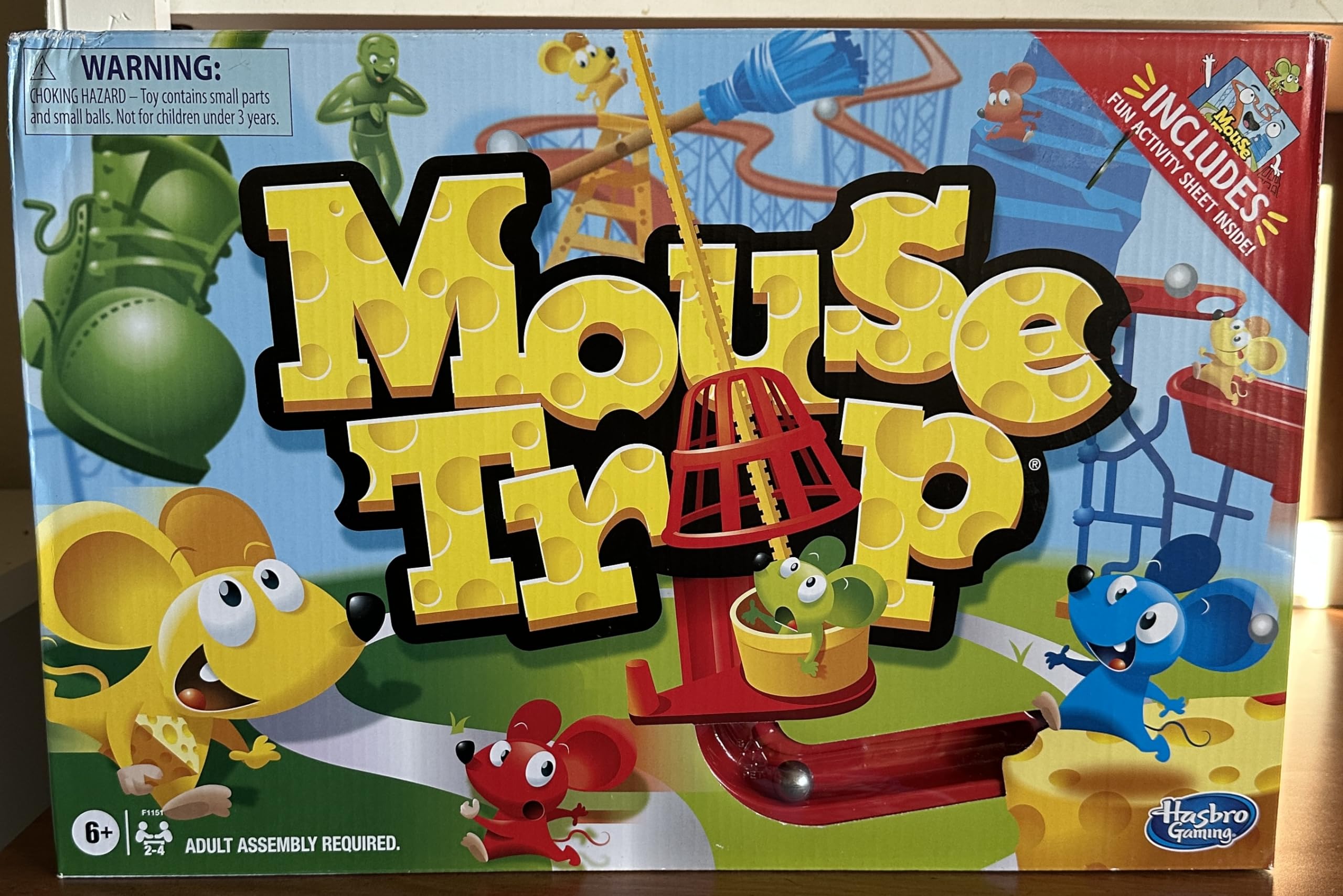 Foto 2 pulgar | Juego De Mesa Hasbro Classic Mousetrap - Venta Internacional.