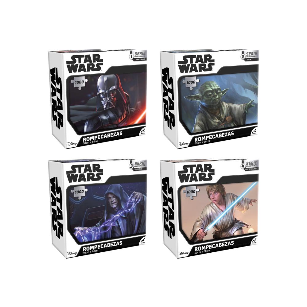 Foto 2 pulgar | Rompecabezas Star Wars 1000 Piezas Coleccionable