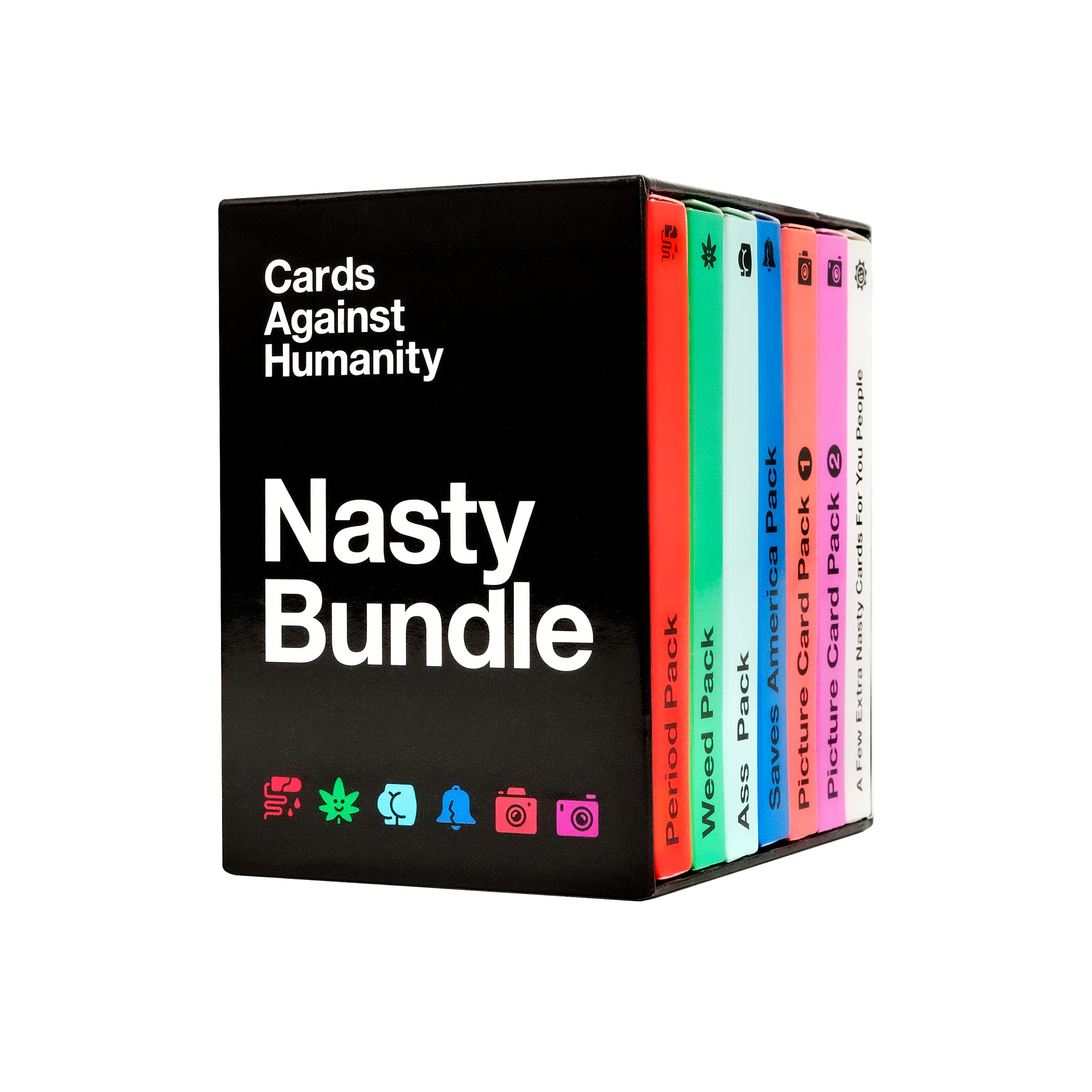 Foto 2 pulgar | Juego De Cartas Cards Against Humanity Nasty Bundle +17 Años - Venta Internacional.