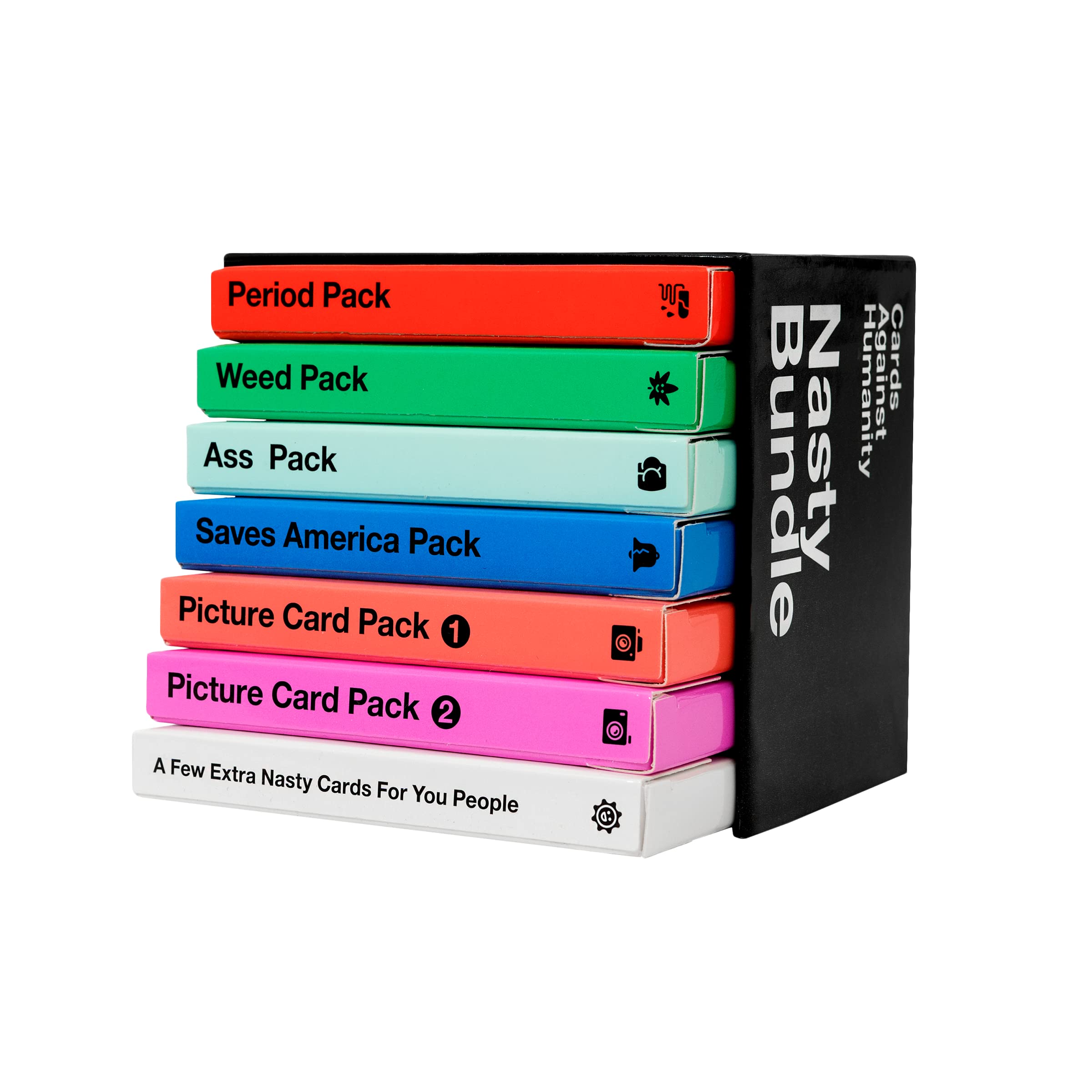 Foto 3 pulgar | Juego De Cartas Cards Against Humanity Nasty Bundle +17 Años - Venta Internacional.