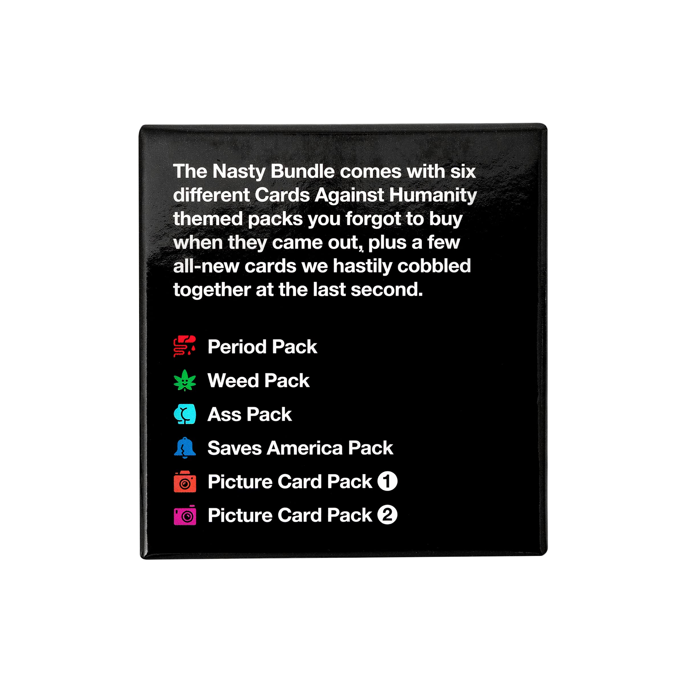 Foto 4 pulgar | Juego De Cartas Cards Against Humanity Nasty Bundle +17 Años - Venta Internacional.