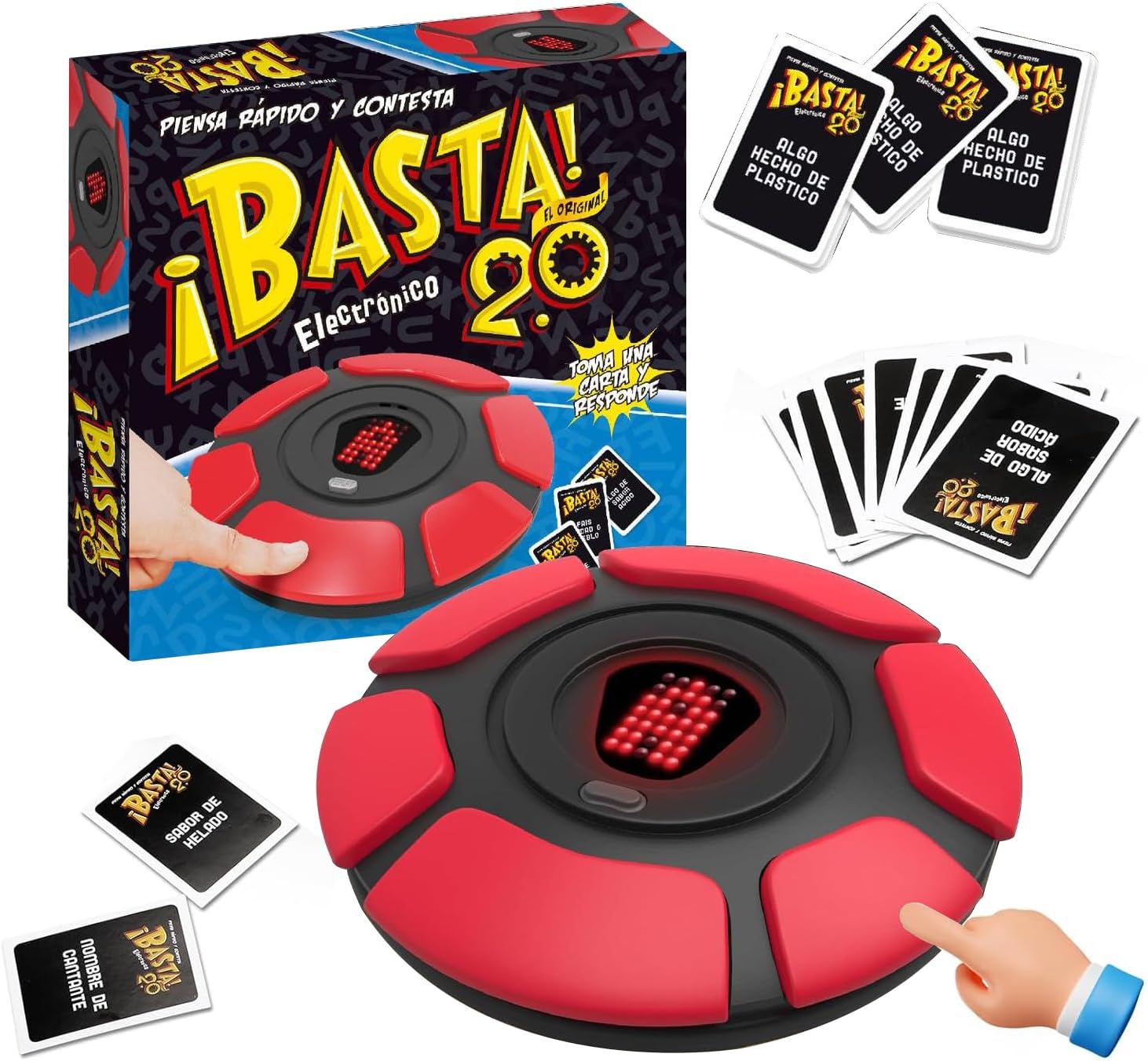 Foto 3 pulgar | Juego de Mesa Electronico Basta 2.0