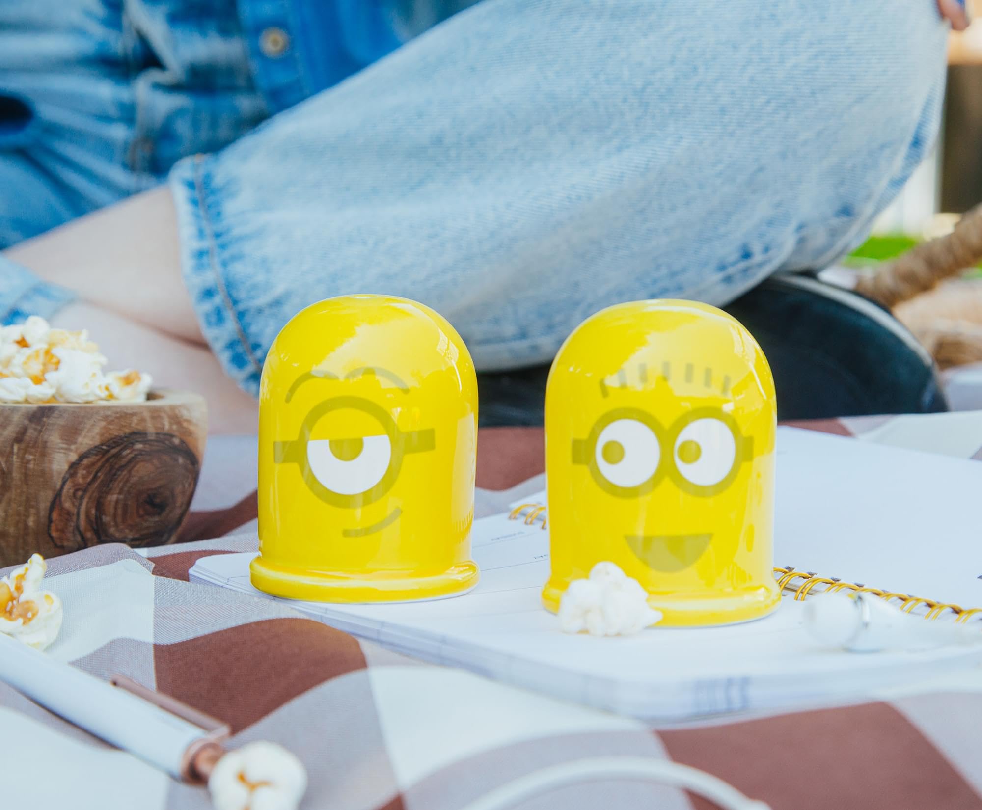 Foto 8 pulgar | Salero Y Pimentero Silver Buffalo Despicable Me Minions - Venta Internacional.