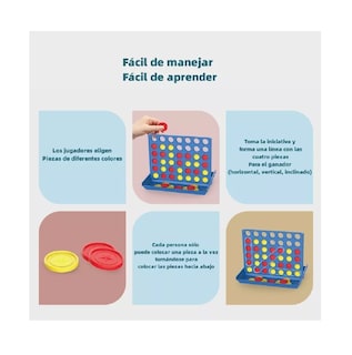 Foto 4 | Juguetes Educativos Lab.g Para Niños Juego Mesa Plegable Azul