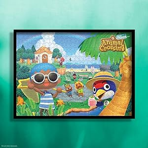 Foto 3 pulgar | Puzzle Animal Crossing New Horizons  Summer Fun  - 1000 Pz