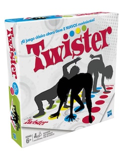 Foto 3 | Juego De Mesa Twister Hasbro + Termo De Regalo Güish
