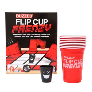 Foto 6 | Juego Para Beber ¿qué Memes? Buzzed Flip Cup Frenzy - Venta Internacional.