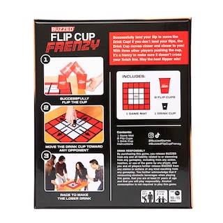 Foto 7 | Juego Para Beber ¿qué Memes? Buzzed Flip Cup Frenzy - Venta Internacional.