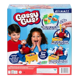 Foto 3 | Juego Moose Gassy Gus Interactive Gut-busting 2-4 Jugadores 4+ - Venta Internacional.