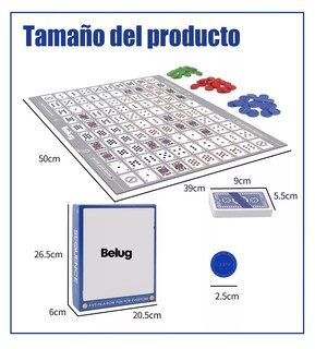 Foto 3 | Juego De Mesa Belug Estrategia Familiar Juego Cartas 2-12 Jugadors, Gris