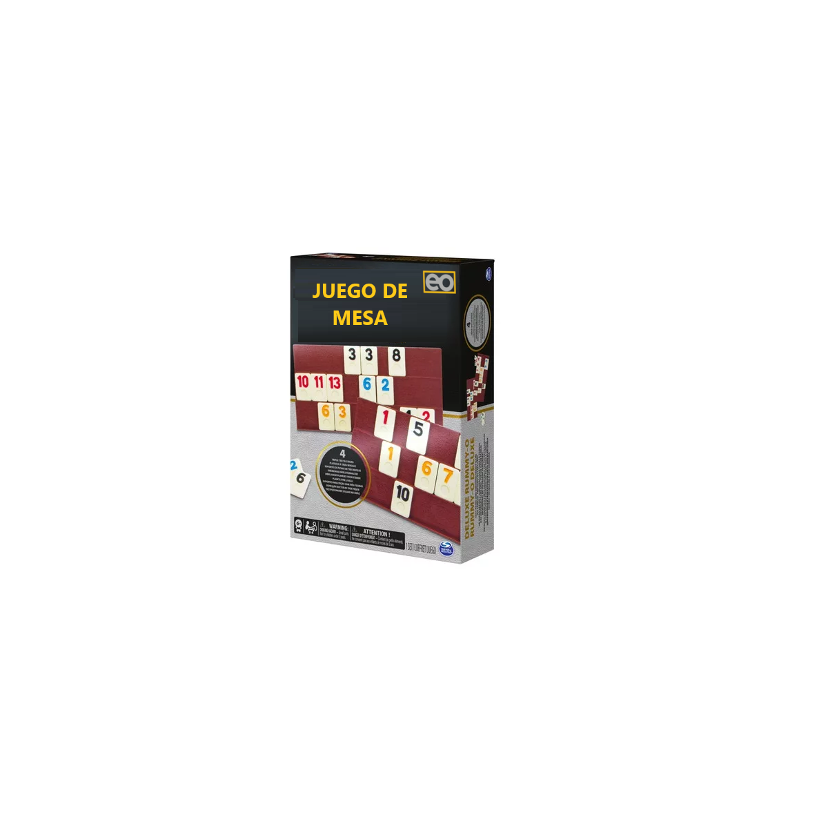 Foto 3 pulgar | Juego De Mesa Rummy-o Eo Safe Imports Esi-8898-1 Multicolor