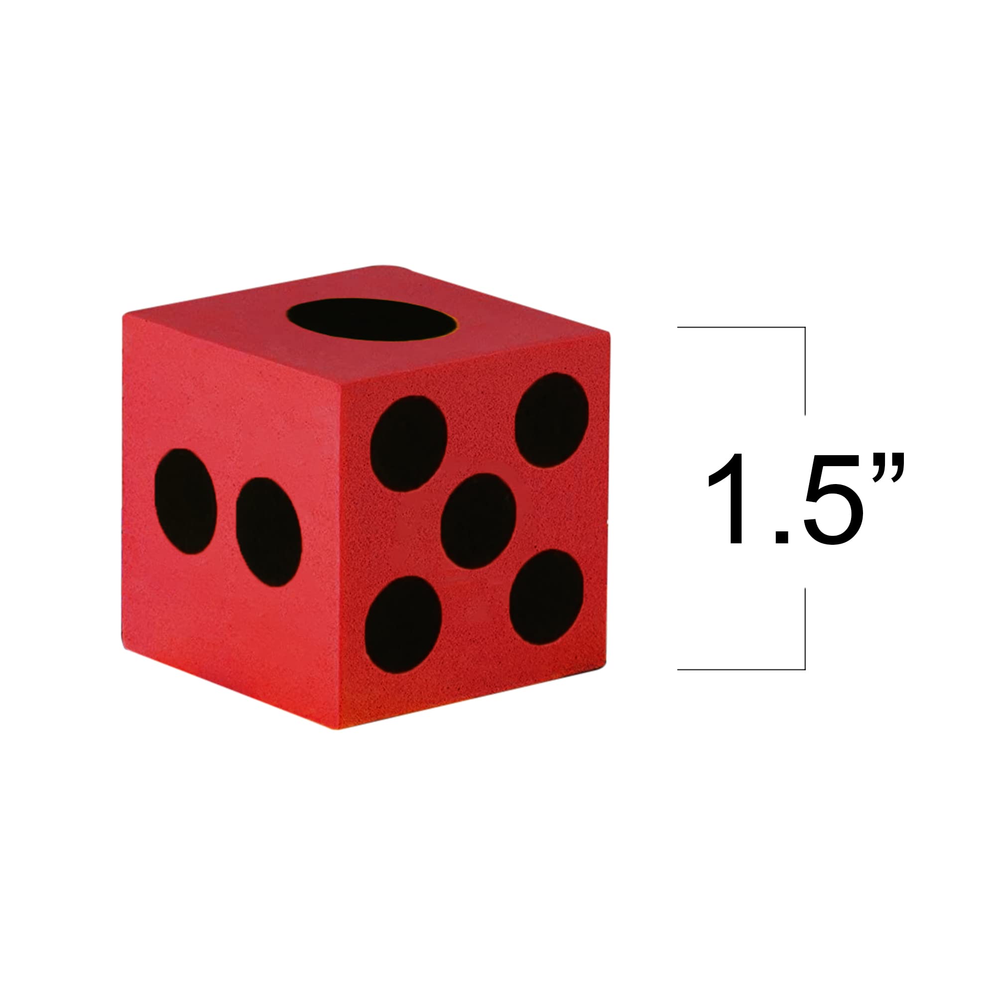 Foto 4 pulgar | Juego De Dados De Espuma Artcreativity Colored De 3,8 Cm, Paquete De 24 Niños - Venta Internacional.