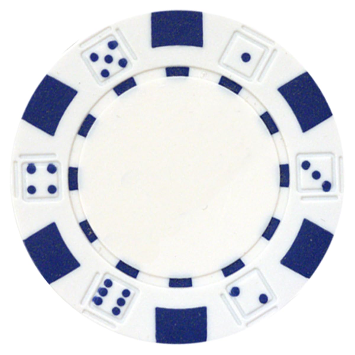Foto 1 | Poker Chips Da Vinci 50 Dados Compuestos De Arcilla Rayados, 11,5 G - Venta Internacional.