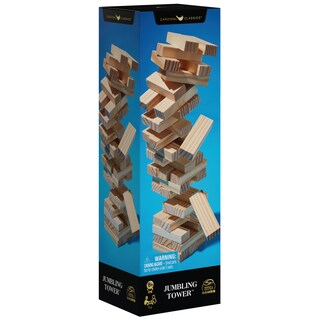Foto 2 | Juego De Mesa Spin Master Games Classic Wood Tumbling Tower - Venta Internacional.