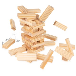 Foto 3 | Juego De Mesa Spin Master Games Classic Wood Tumbling Tower - Venta Internacional.