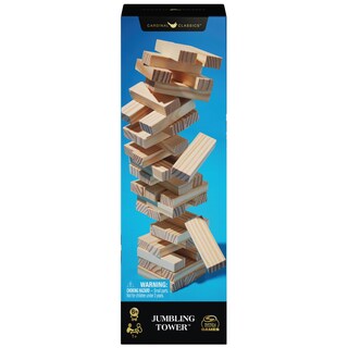 Foto 7 | Juego De Mesa Spin Master Games Classic Wood Tumbling Tower - Venta Internacional.