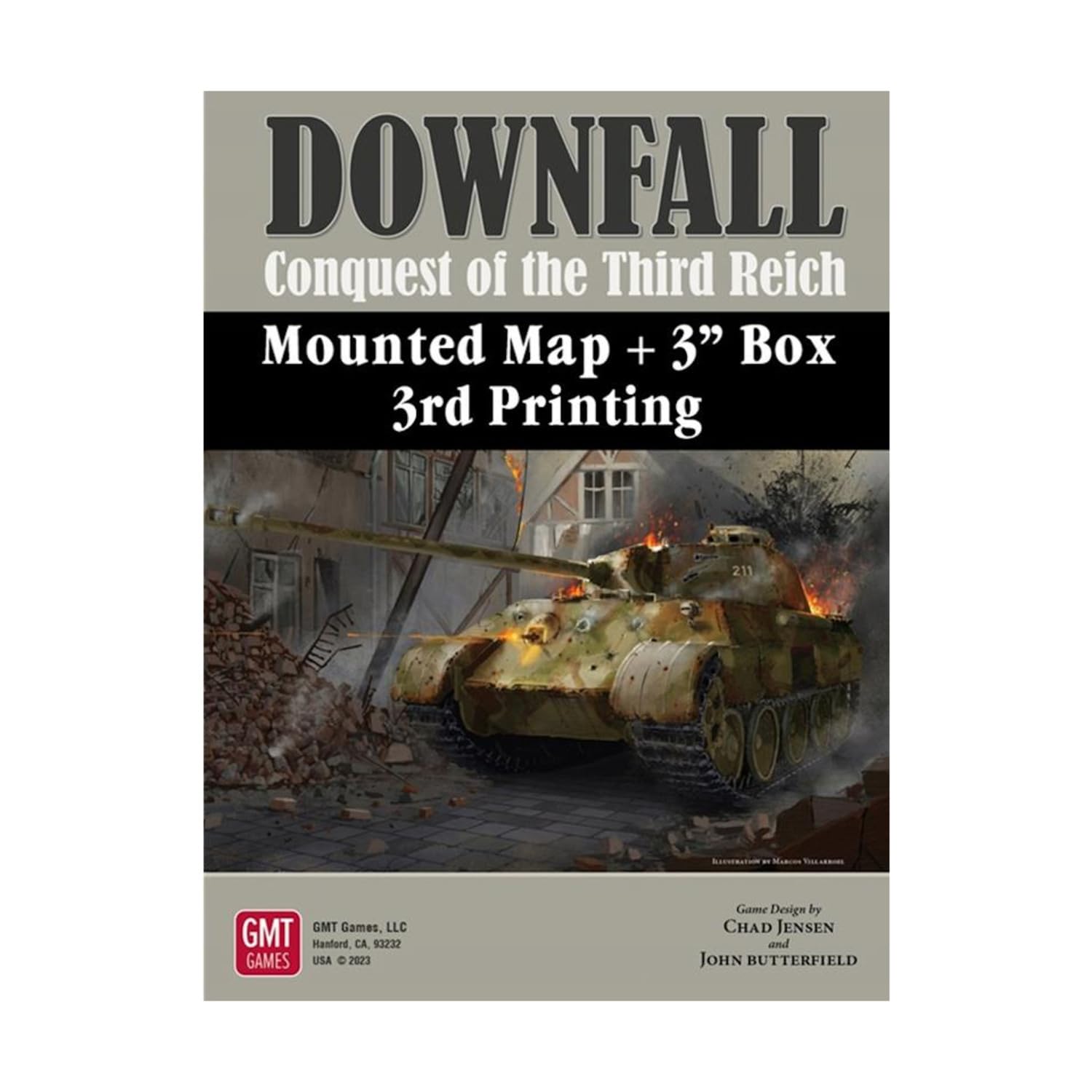 Juego De Mesa Gmt Games Downfall Conquest Of The 3rd Reich - Venta Internacional.