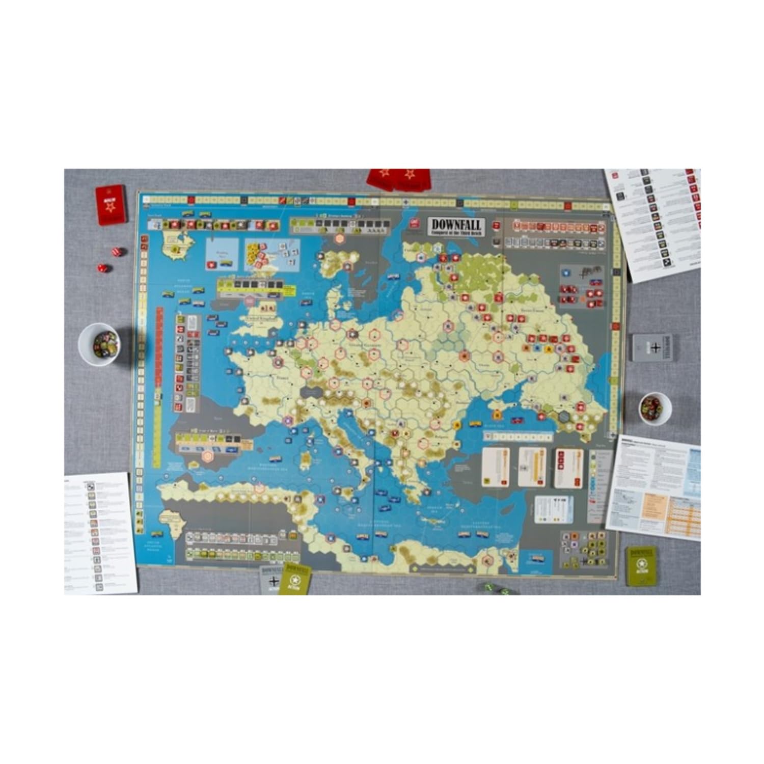 Foto 3 pulgar | Juego De Mesa Gmt Games Downfall Conquest Of The 3rd Reich - Venta Internacional.
