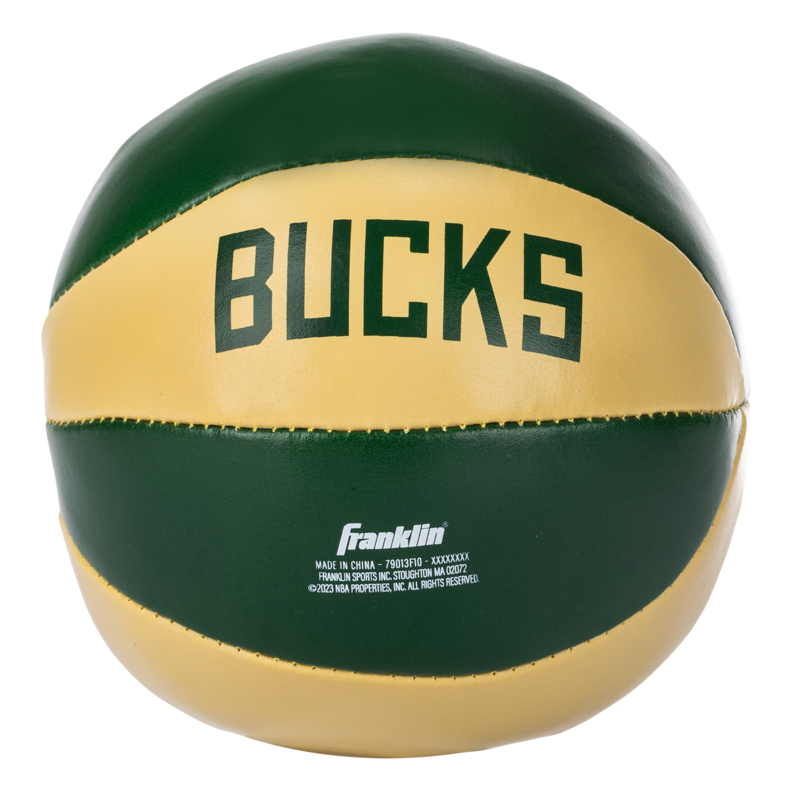 Foto 6 pulgar | Balones De Baloncesto De Juguete Franklin Sports Nba Milwaukee Bucks, Paquete De 2 - Venta Internacional.