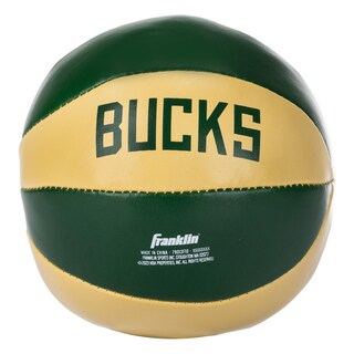 Foto 5 | Balones De Baloncesto De Juguete Franklin Sports Nba Milwaukee Bucks, Paquete De 2 - Venta Internacional.