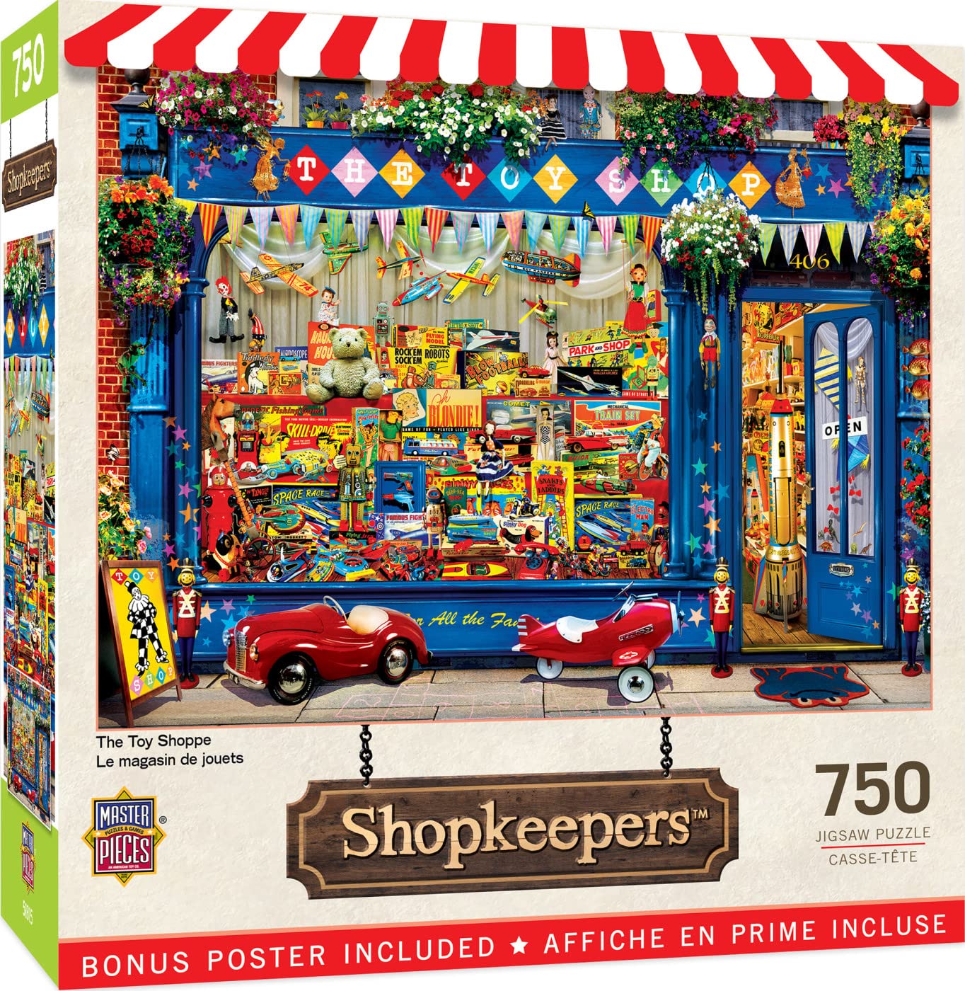Foto 2 pulgar | Rompecabezas Masterpieces The Toy Shoppe 750 Piezas - Venta Internacional.