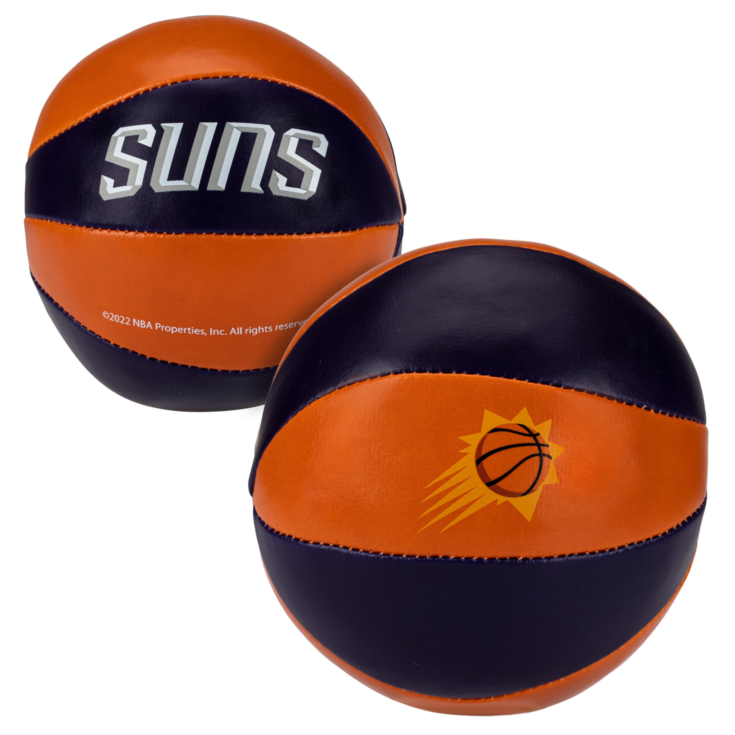 Balones De Baloncesto De Juguete Franklin Sports Nba Phoenix Suns De 4 Pulgadas, Paquete De 2 - Venta Internacional.