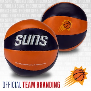 Foto 4 | Balones De Baloncesto De Juguete Franklin Sports Nba Phoenix Suns De 4 Pulgadas, Paquete De 2 - Venta Internacional.