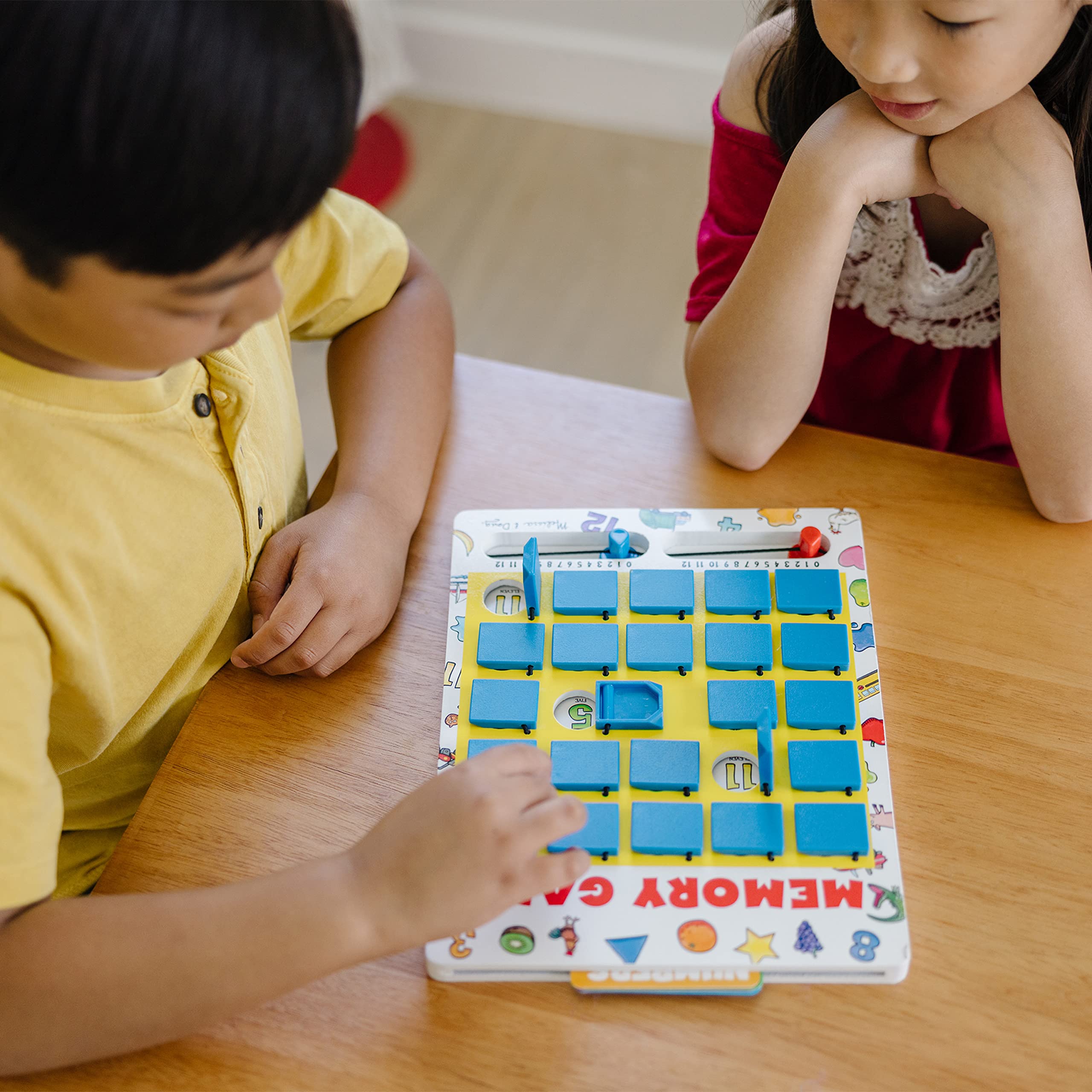 Foto 4 pulgar | Juego De Memoria Melissa & Doug Flip To Win Travel Con Tabla De Madera - Venta Internacional.