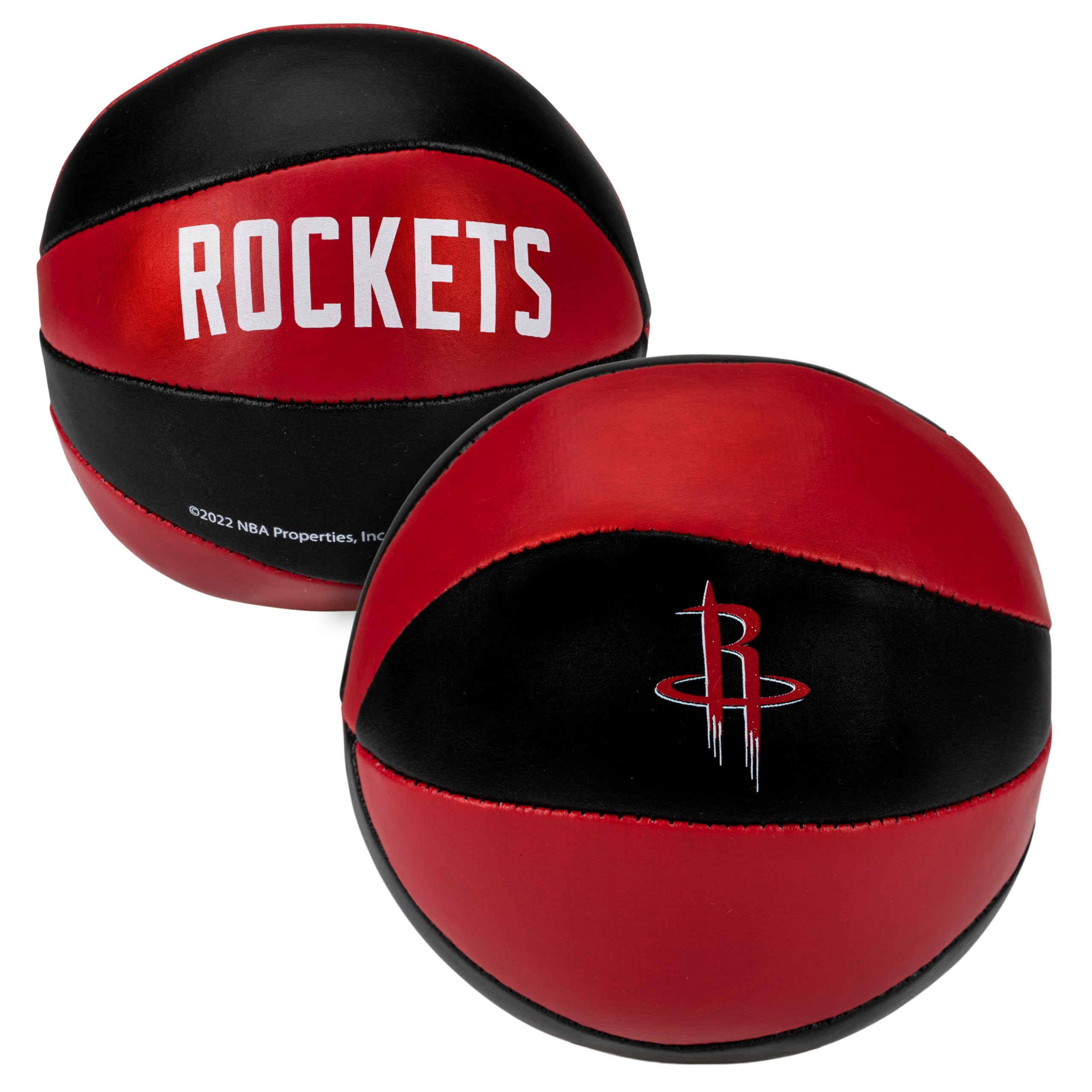 Balones De Baloncesto De Juguete Franklin Sports Nba Houston Rockets De 4 Pulgadas, Paquete De 2 - Venta Internacional.