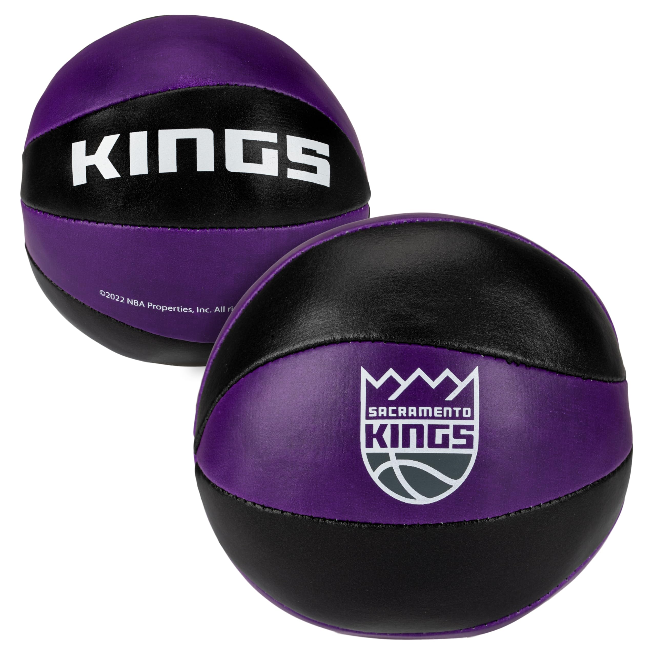Foto 1 | Balones De Baloncesto De Juguete Franklin Sports Nba Sacramento Kings De 4 Pulgadas, Paquete De 2 - Venta Internacional.