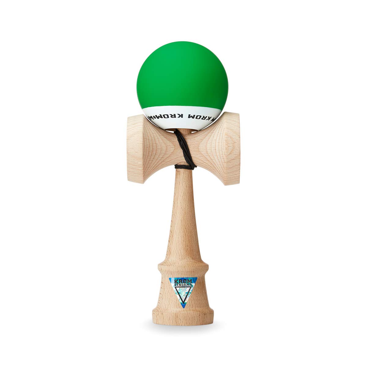 Foto 2 pulgar | Equilibrio De Textura Suave De Color Verde Oscuro Kendama Krom Pop - Venta Internacional.