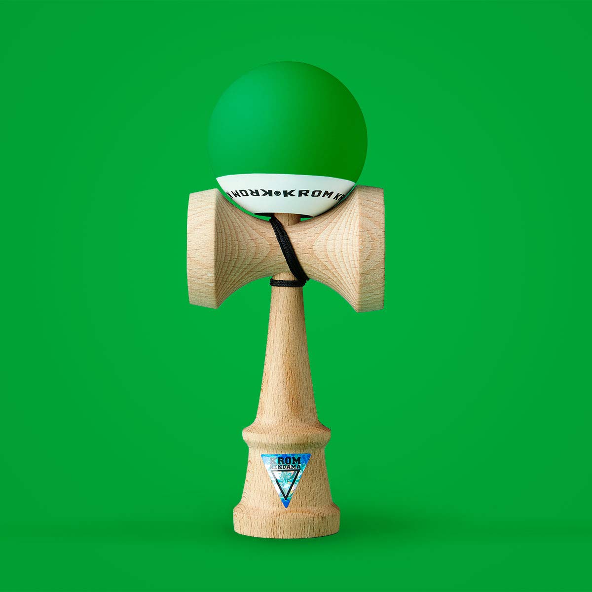 Foto 6 pulgar | Equilibrio De Textura Suave De Color Verde Oscuro Kendama Krom Pop - Venta Internacional.